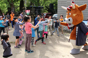 よし太くんとのじゃんけん大会の画像