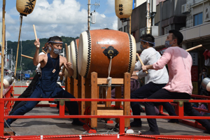 小千谷太鼓鼓陵会の小千谷太鼓の画像