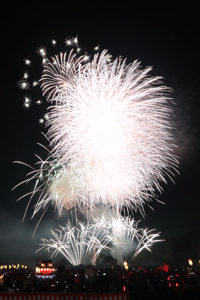 令和2年42歳愛郷会の花火の画像