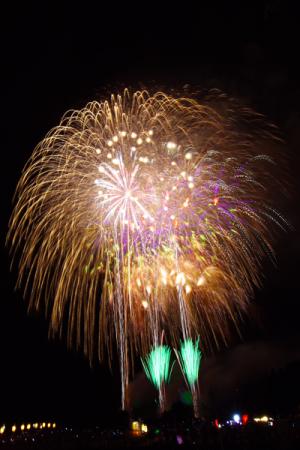 にじ会（古稀）の花火の画像