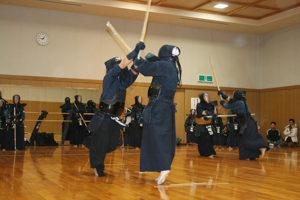 剣道の初稽古の画像