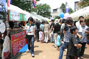 出店エリアの様子の画像