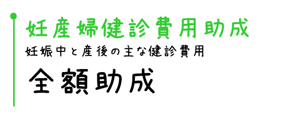 妊産婦健診費用助成