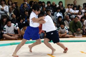 小学一年生女子の部に出場した選手の画像