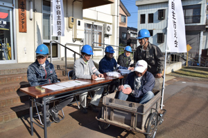 自主防災会による指定避難所の開設の画像