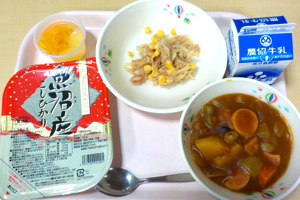 防災給食の画像